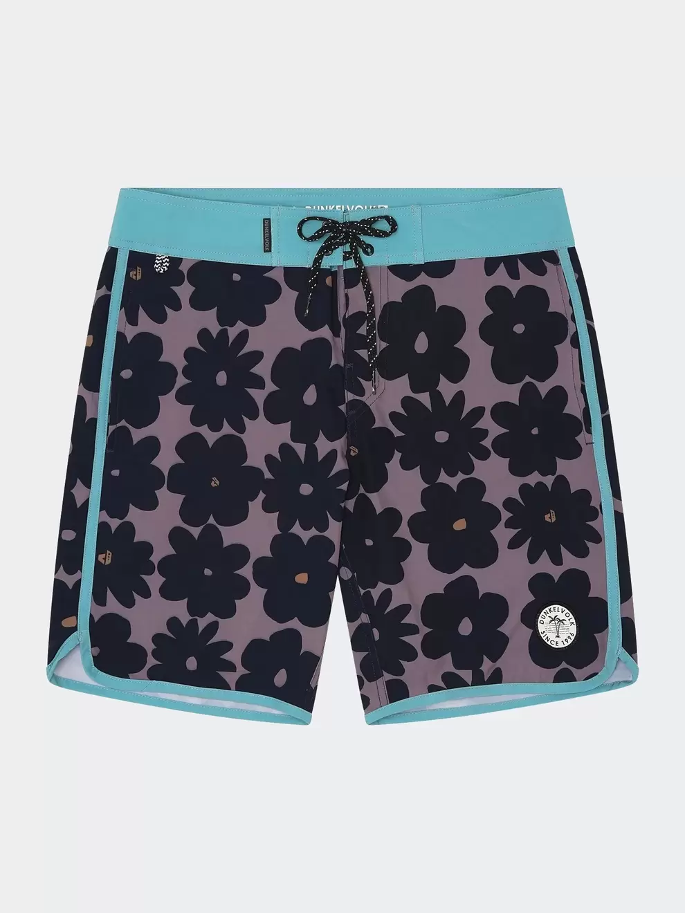 Ropa de Baño para Hombre DUNKELVOLK BOARDSHORT FLOWER VICKY 16" BLKP