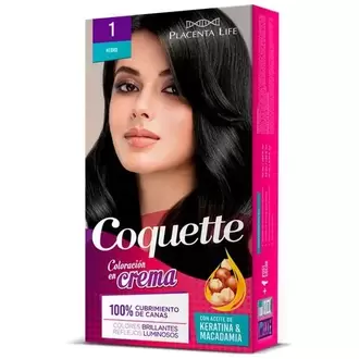 Coquette Tinte 1 Negro Pack 1 Aplicacion