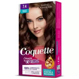 Tinte 7.4 Chocolate Caramelo Pack 1 Aplicacion