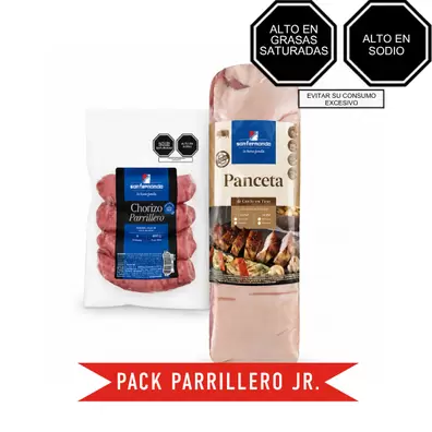 Pack parrillero jr.