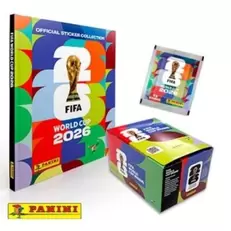 Paquetón Figuras Panini Mundial 2026 (104 sobres) + álbum