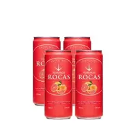 AGUA SABORIZADA ROCAS TORONJA X 330 ML X 4 UND.