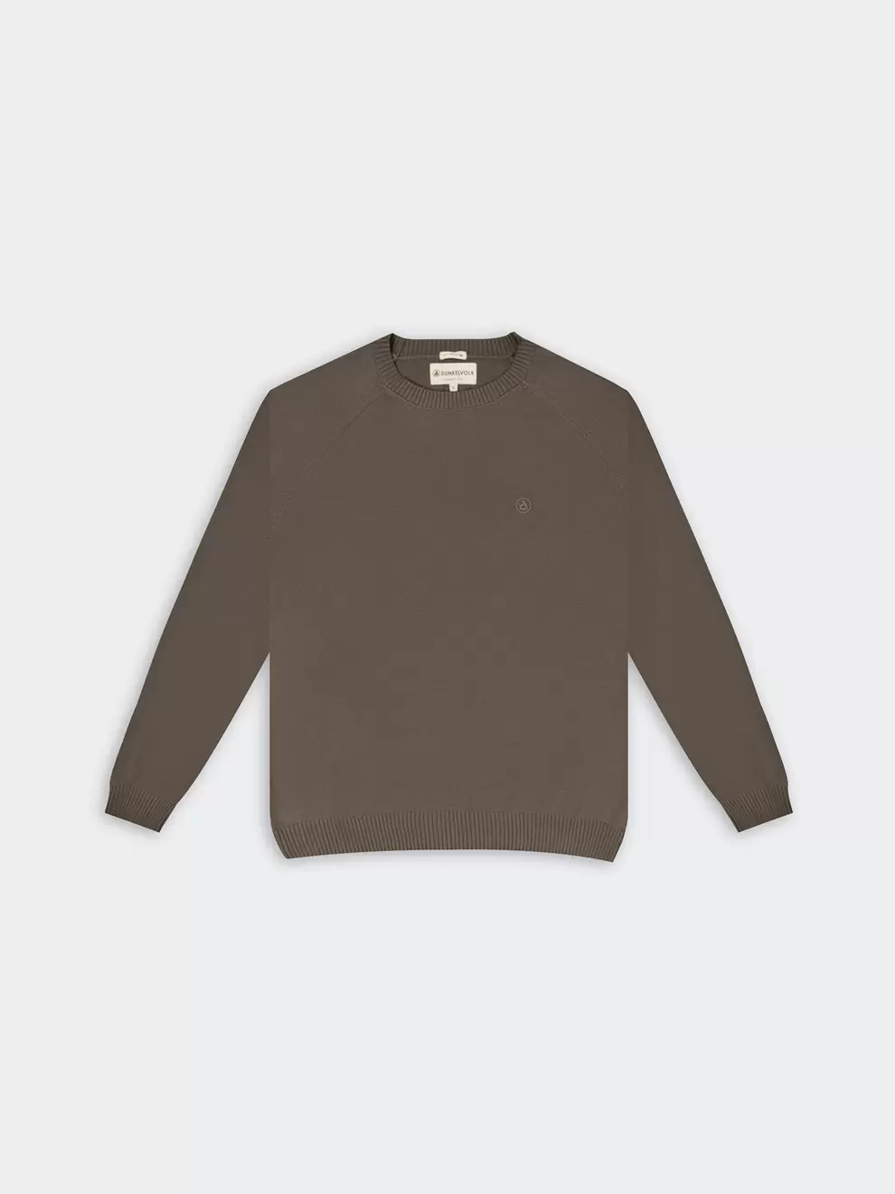 Chompa Para Hombre DUNKELVOLK PIMA KNIT CREW Camel