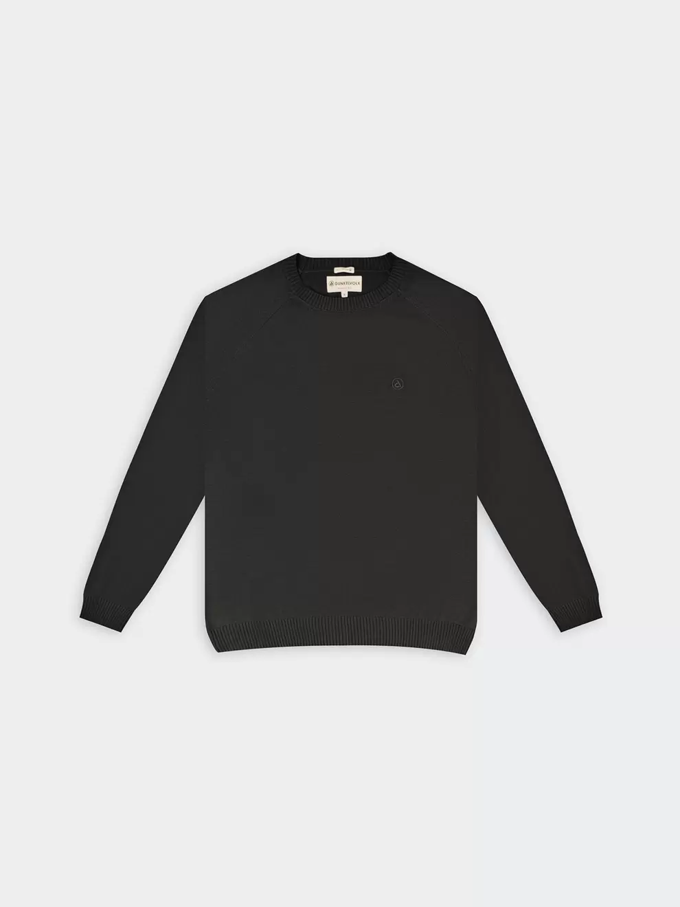 Chompa Para Hombre DUNKELVOLK PIMA KNIT CREW Negro