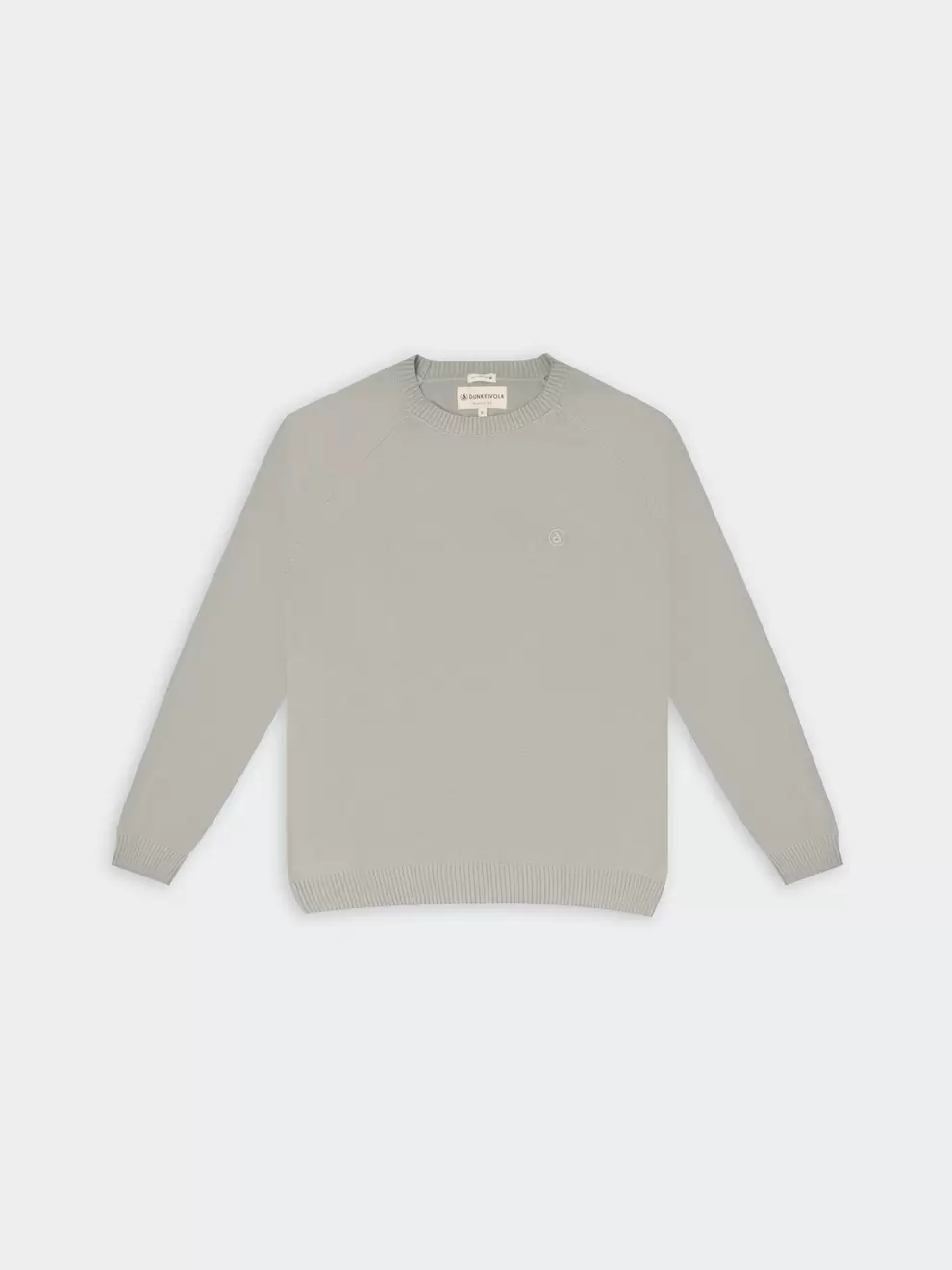 Chompa Para Hombre DUNKELVOLK PIMA KNIT CREW Gris