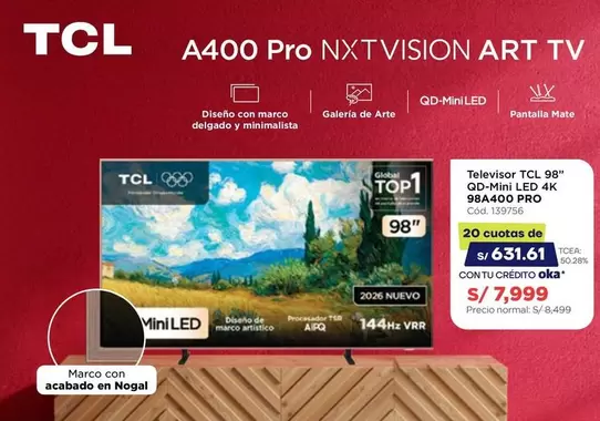 Pro    - A400 Pro NXTVISION ART TV