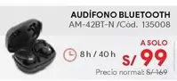 Solo - AUDÍFONO BLUETOOTH AM-42BT-N /Cód. 135008