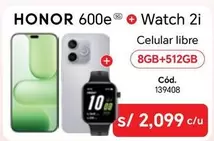 HONOR 600e Watch 2i