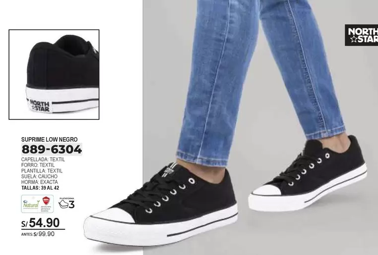 North Star - SUPREME LOW NEGRO 889-6304