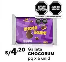 Galleta CHOCOBUM