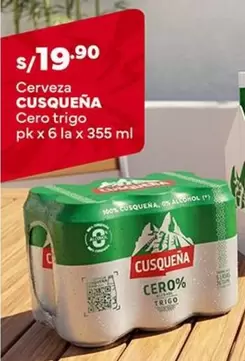Cusqueña - Cerveza Cero trigo