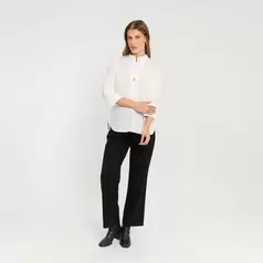 Blusa Carmen Hueso