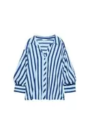 CAMISA RAYAS ABULLONADA