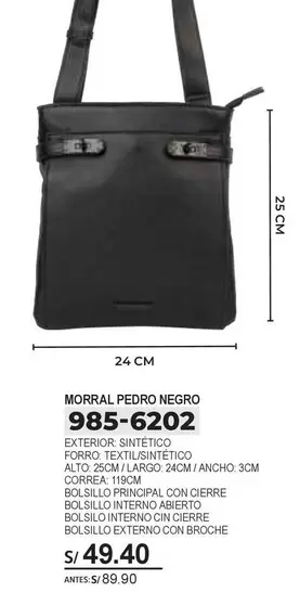 MORRAL PEDRO NEGRO 985-6202