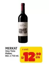 Merkat - Vino Tinto Malbec