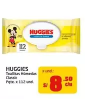 Huggies - Toallitas Húmedas Classic Pqte.