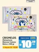 Malvaviscos Blancos/ Colores Bolsa
