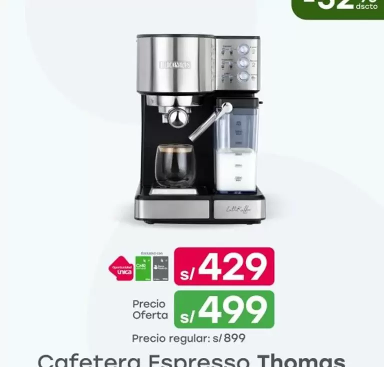 Thomas - Cafetera Espresso