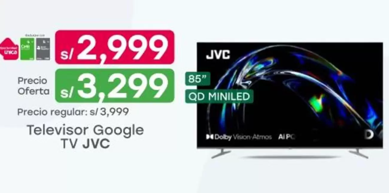 JVC - Televisor Google TV