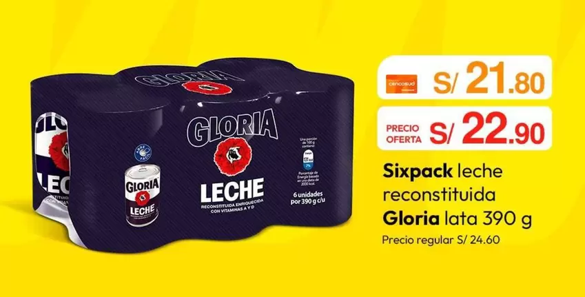 Gloria - Leche reconstituida lata