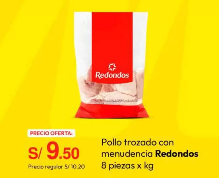 Redondos - Pollo trozado con menudencia