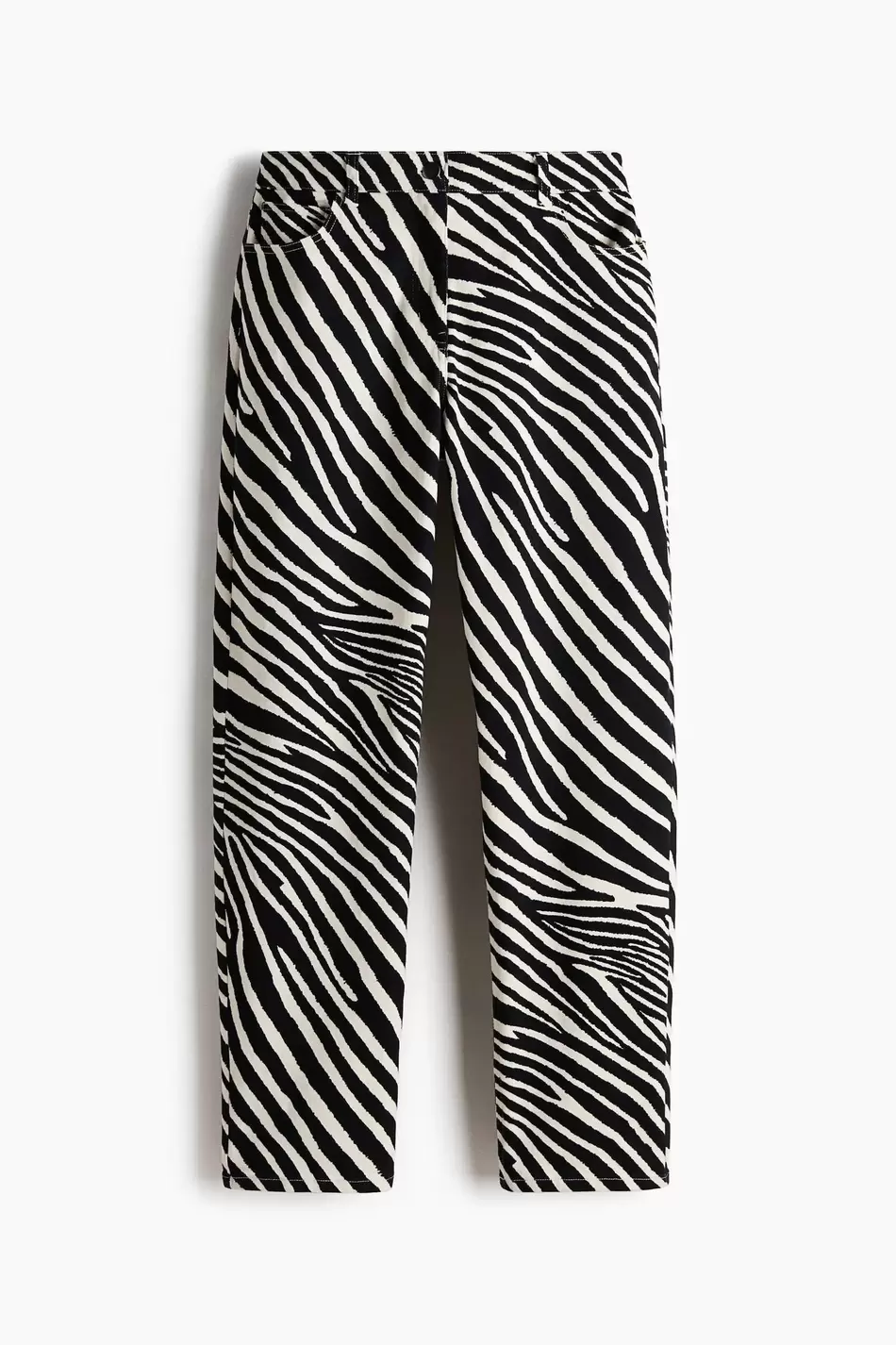 Pantalón de twill con piernas barrel