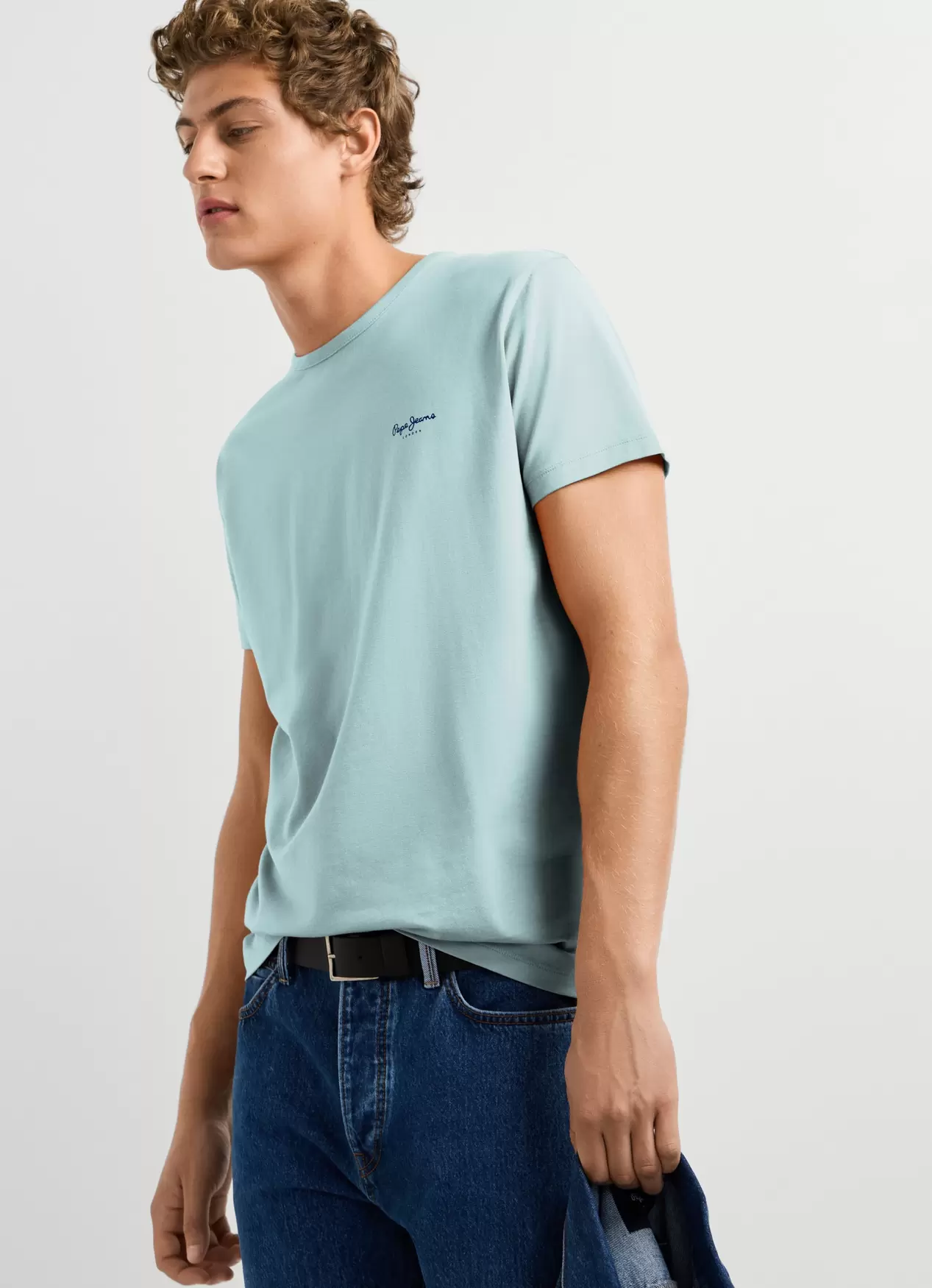 Camiseta Logo Estampado Fit Slim
