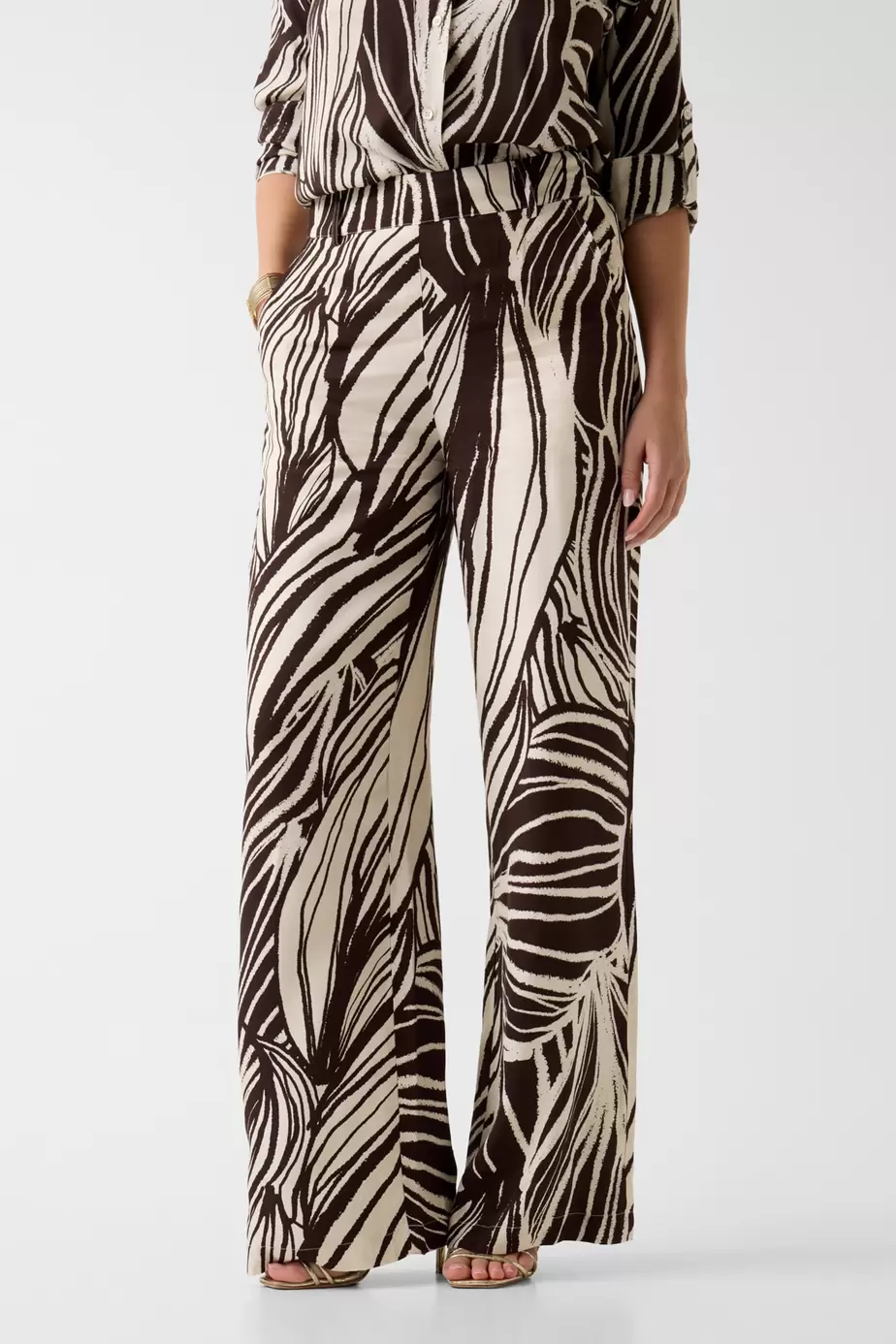Pantalones de viscosa