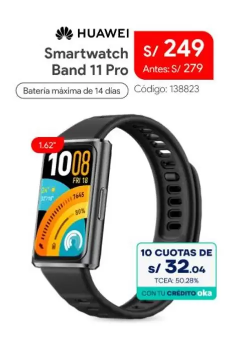 Huawei - Smartwatch Band 11 Pro