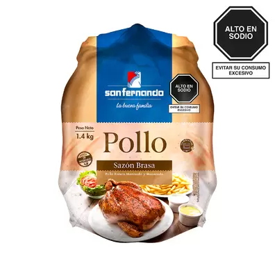 Pollo sazón brasa x 1.4 kg