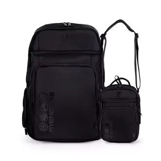 MOCHILA RAVEN AVENGERS BLACK + BOLSO RAVEN AVENGERS BLACK
