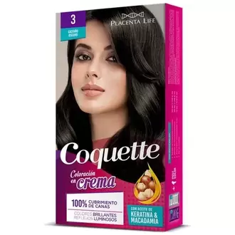Coquette Tinte 3 Castaño Oscuro Pack 1 Aplicacion