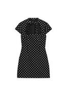 VESTIDO CORTO LAZADA LUNARES