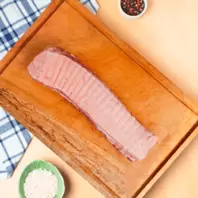 Panceta con piel con hueso de cerdo duroc La Genovesa 1.25kg