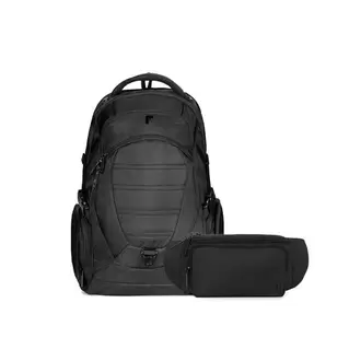 MOCHILA EQUILIBRIUM NEGRO + CANGURO LESOTO BLACK
