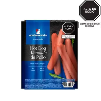 Hot Dog Ahumado 400g