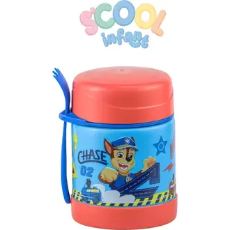 Termo Comida Acero 350ml Con Cubierto Scool