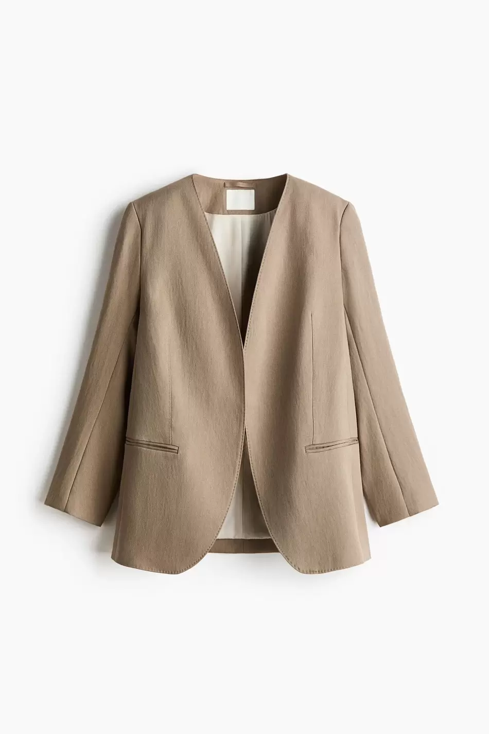 Blazer sin solapas