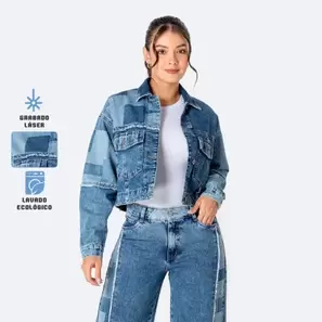 Casaca Jean Ring Penelopeh S/Forro