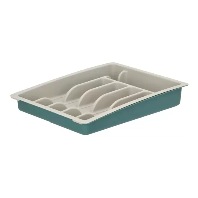 Organizador Cubiertos Extendible con Divisiones 38,5x31x6,5 cm U