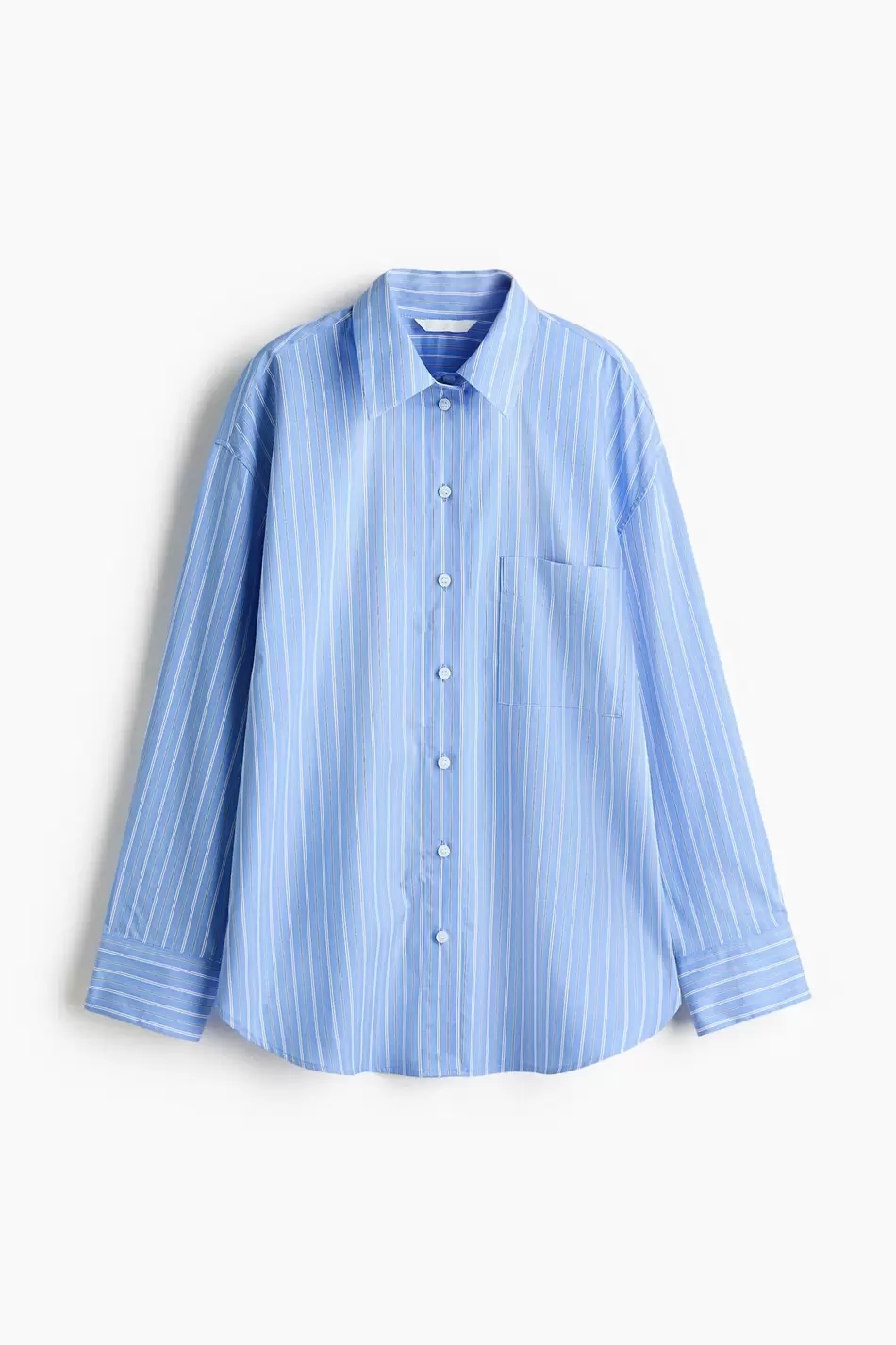 Camisa oversize de popelina