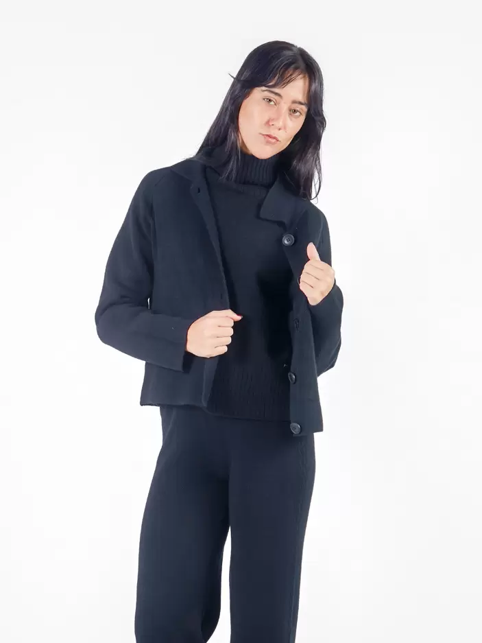 Chompa tacto cashmere Negro