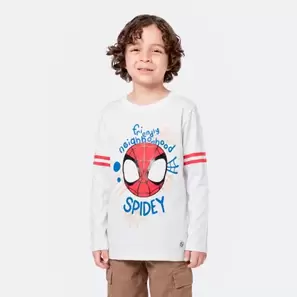 Polo Moda Jersey Starko-Marvel M/Larga