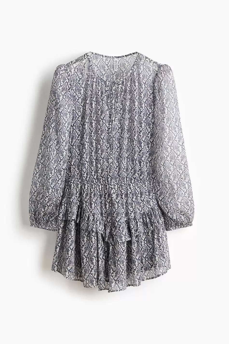 Vestido con volante