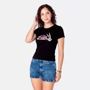 Polo Moda Jersey Full Lycra Naiki-Looney M/Corta