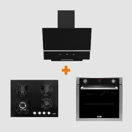 Combo Cocina empotrable 034 + Campana Nimbus + Horno eléctrico 012V2