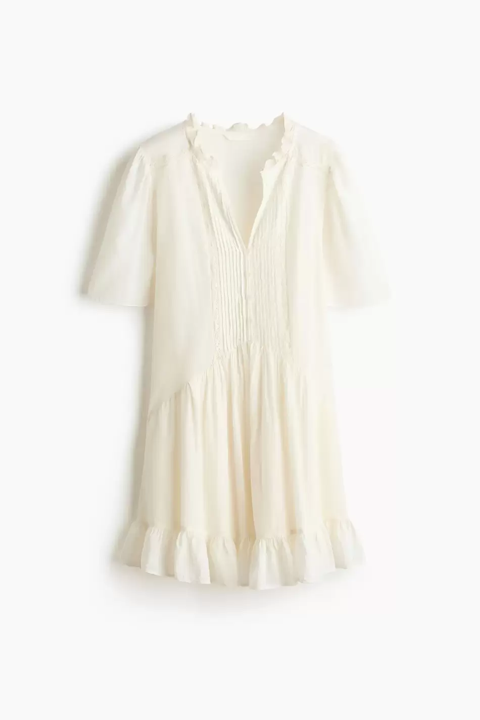 Vestido túnica en mezcla de viscosa