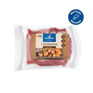 Chicharrón de cerdo sin hueso y sin Piel