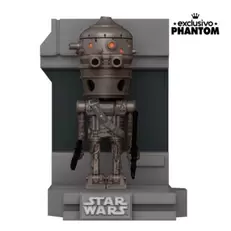 Funko Pop Deluxe Star Wars: Bounty Hunter - IG-88 (Exclusivo Phantom)