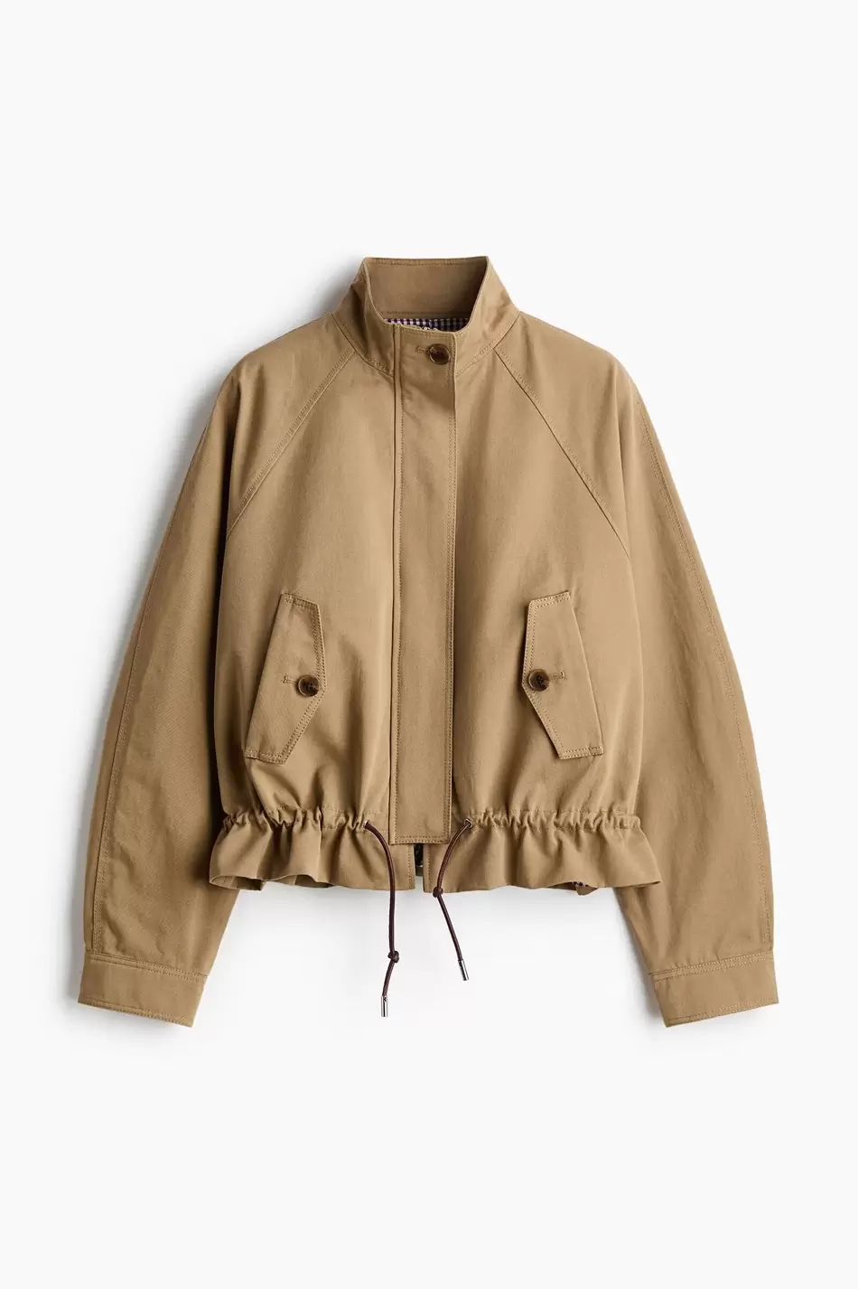 Casaca en twill de algodón